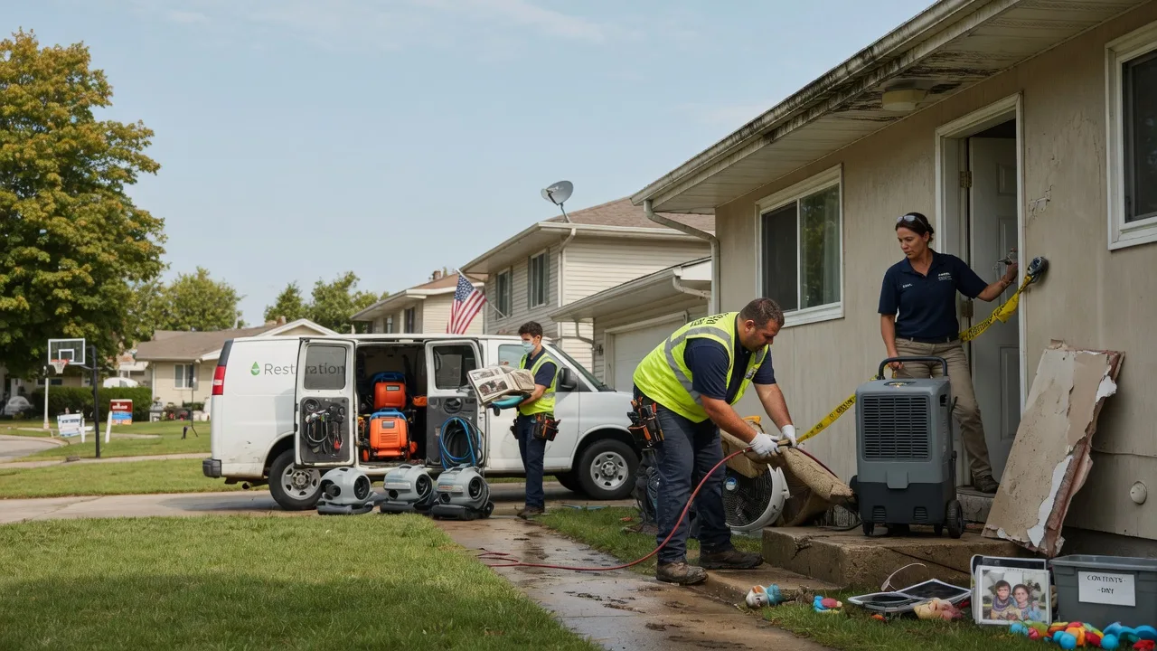 Water Damage Restoration in Palestine, OH near me
